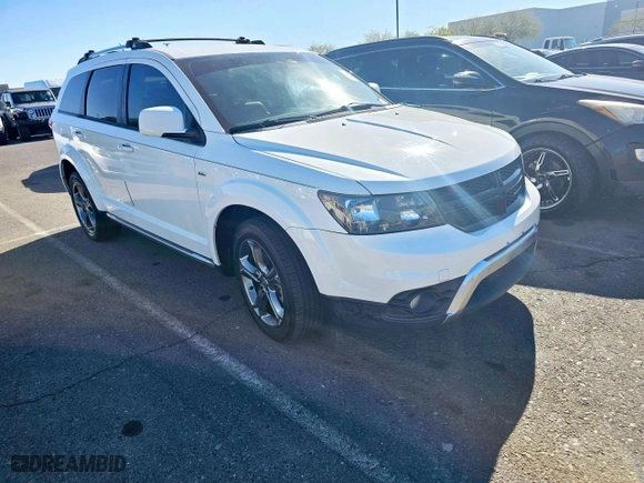 2015 Dodge Journey Crossroad with VIN 3C4PDDGG3FT693333, listed as a Copart auction lot 84701554 with 145,322 mi miles and Clean Title. Bid and sale history available at carsss.com. Image 1.