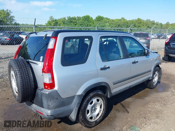 2006 Honda CR-V LX z VIN SHSRD78596U445523, wystawiony jako IAAI lot #42212230 z przebiegiem 141 228 mil mil oraz . Historia ofert i sprzedaży dostępna na DreamBid. Obrazek 4.