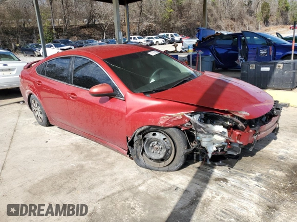 2011 Mazda Mazda6 i Sport with VIN 1YVHZ8BH7B5M11194, listed as a Copart auction lot 45155575 with 140,500 mi miles and Salvage Title. Bid and sale history available at carsss.com. Image 4.