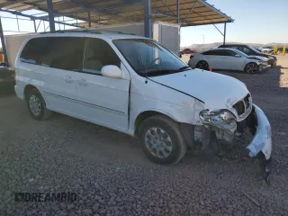 2005 Kia Sedona LX with VIN KNDUP132756719508, listed as a Copart auction lot 78007944 with 152,134 mi miles and Salvage Title. Bid and sale history available at carsss.com. Image 4.