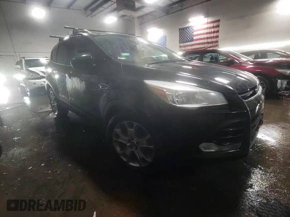 2014 Ford Escape Titanium with VIN 1FMCU0JX1EUA82250, listed as a Copart auction lot 45347295 with 150,897 mi miles and Salvage Title. Bid and sale history available at carsss.com. Image 13.