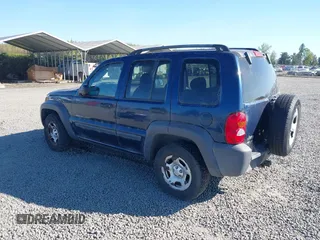 2003 Jeep Liberty Sport with VIN 1J4GL48K83W663248, listed as a IAAI auction lot 42056561 with 161,652 mi miles. Bid and sale history available at carsss.com. Image 3.