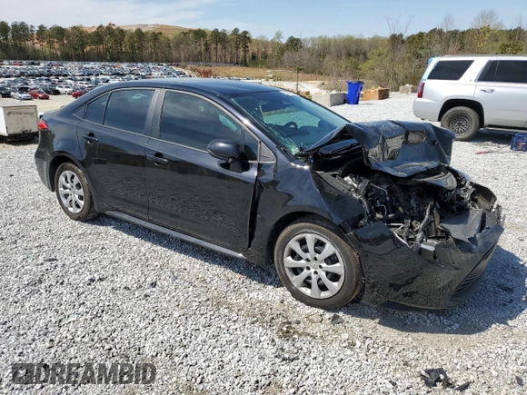 2023 Toyota Corolla LE with VIN 5YFB4MDEXPP014238, listed as a Copart auction lot 50475845 with 65,829 mi miles and Salvage Title. Bid and sale history available at DreamBid. Image 4.