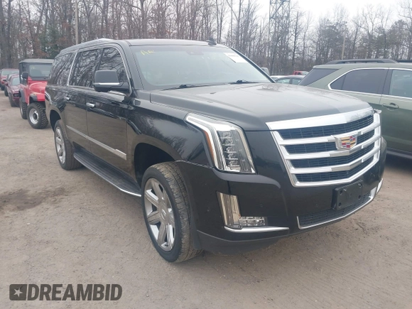 2019 Cadillac Escalade ESV Luxury z VIN 1GYS4HKJ0KR276995, wystawiony jako IAAI lot #41600945 z przebiegiem 87 701 mil mil oraz . Historia ofert i sprzedaży dostępna na DreamBid. Obrazek 1.