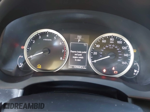 2014 Lexus IS 250 with VIN JTHBF1D23E5040350, listed as a IAAI auction lot 42143058 with 109,683 mi miles and . Bid and sale history available at DreamBid. Image 7.