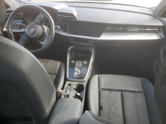 2024 Audi A3 Premium with VIN WAUAUDGY7RA119616, listed as a Copart auction lot 85017144 with 0 mi miles and Salvage Title. Bid and sale history available at carsss.com. Image 8.