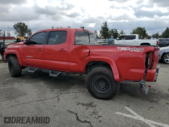 2017 Toyota Tacoma SR5 with VIN 3TMDZ5BN1HM015855, listed as a Copart auction lot 48785845 with 136,218 mi miles and Salvage Title. Bid and sale history available at carsss.com. Image 2.