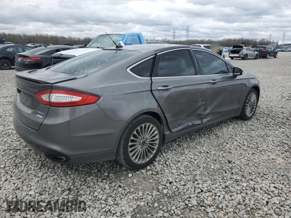 2014 Ford Fusion Titanium with VIN 3FA6P0K94ER331002, listed as a Copart auction lot 49733575 with 208,656 mi miles and Salvage Title. Bid and sale history available at DreamBid. Image 3.