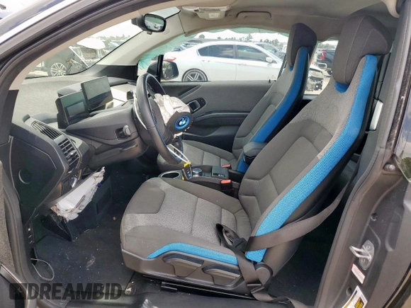 2018 BMW i3 with VIN WBY7Z4C57JVD95738, listed as a Copart auction lot 61080315 with Not provided miles and Salvage title. Bid and sale history available at DreamBid. Image 7.
