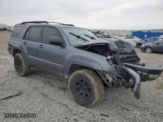 2005 Toyota 4Runner SR5 with VIN JTEBU14R558031518, listed as a Copart auction lot 43707575 with 280,296 mi miles and Salvage Title. Bid and sale history available at carsss.com. Image 4.