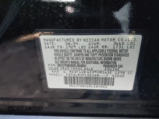2024 Nissan Kicks S with VIN 3N1CP5BV6RL584051, listed as a IAAI auction lot 40996927 with 802 mi miles. Bid and sale history available at carsss.com. Image 9.