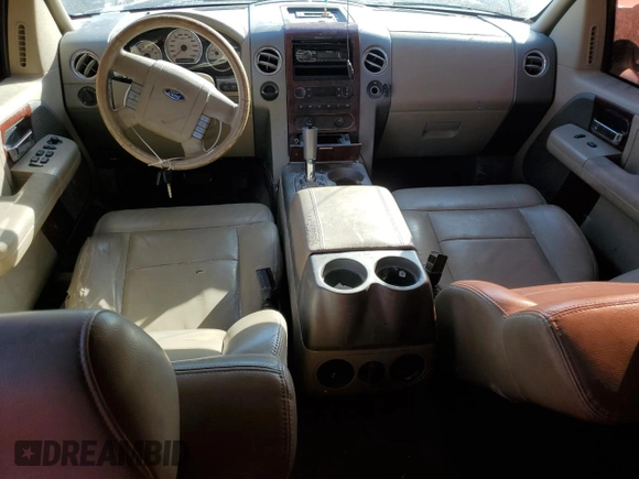 2006 Ford F-150 XLT with VIN 1FTPW12V56KE05697, listed as a Copart auction lot 49475675 with 234,434 mi miles and Salvage Title. Bid and sale history available at carsss.com. Image 8.
