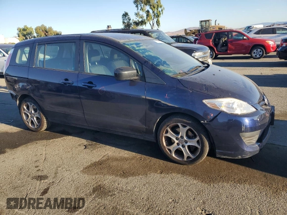 2010 Mazda 5 Sport with VIN JM1CR2WL6A0371553, listed as a Copart auction lot 71218104 with 202,912 mi miles and Salvage Title. Bid and sale history available at DreamBid. Image 4.