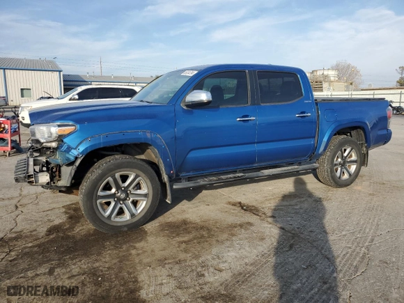 2016 Toyota Tacoma Limited with VIN 5TFEZ5CN3GX020020, listed as a Copart auction lot 85334784 with 120,273 mi miles and Salvage Title. Bid and sale history available at carsss.com. Image 1.