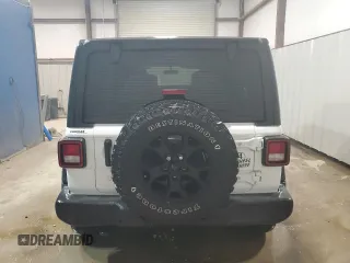 2020 Jeep Wrangler Unlimited Willys with VIN 1C4HJXDN2LW170053, listed as a Copart auction lot 50265365 with 76,682 mi miles and Clean title. Bid and sale history available at DreamBid. Image 6.
