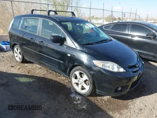 2006 Mazda 5 Sport with VIN JM1CR293560119215, listed as a IAAI auction lot 41774497 with 203,660 mi miles. Bid and sale history available at carsss.com. Image 1.