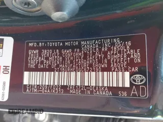 2016 Toyota Corolla L z VIN 2T1BURHE0GC672190, wystawiony jako IAAI lot #42438027 z przebiegiem 118 219 mil mil oraz . Historia ofert i sprzedaży dostępna na DreamBid. Obrazek 9.