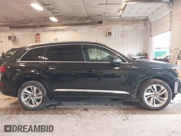 2023 Audi Q7 Premium with VIN WA1AXBF73PD000720, listed as a IAAI auction lot 42335398 with 26,736 mi miles and . Bid and sale history available at DreamBid. Image 14.