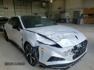 2021 Hyundai Sonata SEL Plus with VIN 5NPEJ4J29MH073659, listed as a Copart auction lot 51377955 with 110,800 mi miles and Salvage Title. Bid and sale history available at DreamBid. Image 11.