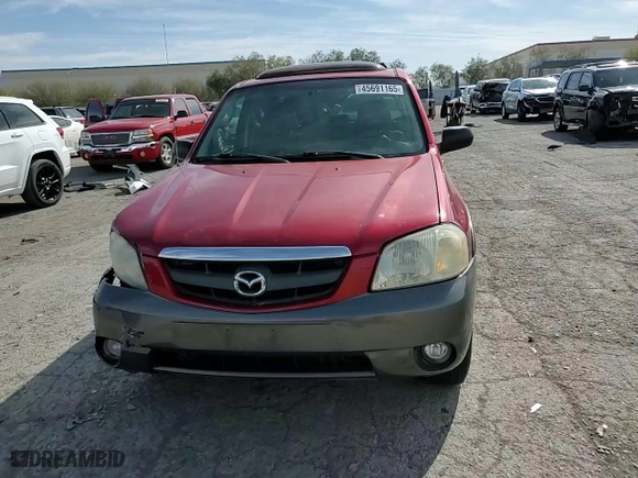 2004 Mazda Tribute ES with VIN 4F2CZ96194KM11284, listed as a Copart auction lot 45691165 with 167,176 mi miles and Salvage Title. Bid and sale history available at carsss.com. Image 12.