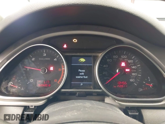 2011 Audi Q7 Premium Plus with VIN WA1LMAFE4BD001149, listed as a IAAI auction lot 42035843 with 140,911 mi miles and . Bid and sale history available at DreamBid. Image 7.