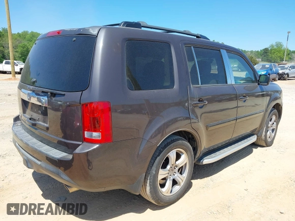 2013 Honda Pilot EX-L с VIN 5FNYF3H58DB002332, выставлен на аукционе IAAI как лот 42086390 с пробегом 107 597 миль миль и . История ставок и продаж доступна на DreamBid. Изображение 4.