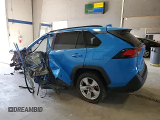 2019 Toyota RAV4 XLE with VIN 2T3P1RFV5KC009781, listed as a Copart auction lot 52262715 with Not Provided miles and Salvage Title. Bid and sale history available at DreamBid. Image 2.
