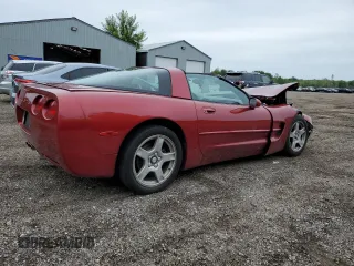 1999 Chevrolet Corvette with VIN 1G1YY22G4X5107317, listed as a Copart auction lot 65749474 with 0 mi miles and Salvage Title. Bid and sale history available at carsss.com. Image 3.