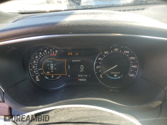 2018 Lincoln MKC Select with VIN 5LMCJ2C95JUL29182, listed as a Copart auction lot 41505395 with 94,021 mi miles and Salvage Title. Bid and sale history available at DreamBid. Image 9.