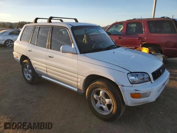 1999 Toyota RAV4 with VIN JT3GP10VXX7053225, listed as a Copart auction lot 87920975 with 228,943 mi miles and Salvage Title. Bid and sale history available at DreamBid. Image 4.