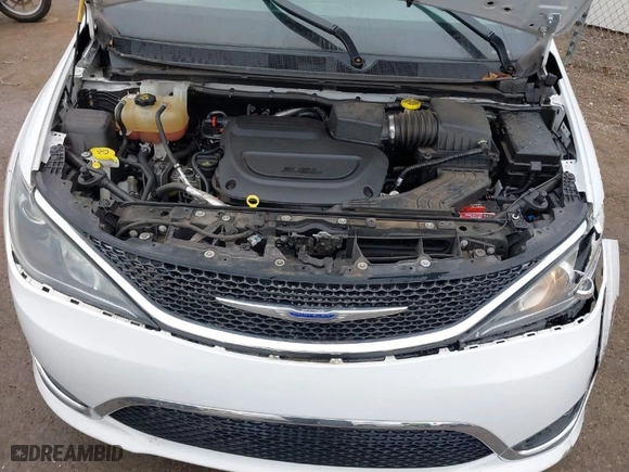 2019 Chrysler Pacifica Touring L with VIN 2C4RC1BG7KR626278, listed as a IAAI auction lot 41498136 with 124,843 mi miles. Bid and sale history available at carsss.com. Image 10.