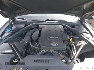 2015 Hyundai Genesis 3.8L with VIN KMHGN4JE5FU063075, listed as a IAAI auction lot 42043518 with 135,079 mi miles. Bid and sale history available at carsss.com. Image 10.
