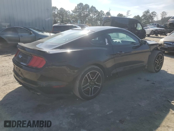 2022 Ford Mustang GT with VIN 1FA6P8CF3N5134313, listed as a Copart auction lot 45870625 with 32,835 mi miles and Salvage Title. Bid and sale history available at carsss.com. Image 3.