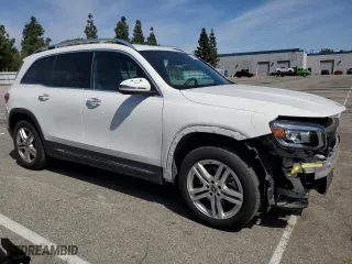 2020 Mercedes-Benz GLB with VIN W1N4M4GB1LW034303, listed as a Copart auction lot 49354325 with 43,274 mi miles and Salvage Title. Bid and sale history available at carsss.com. Image 4.