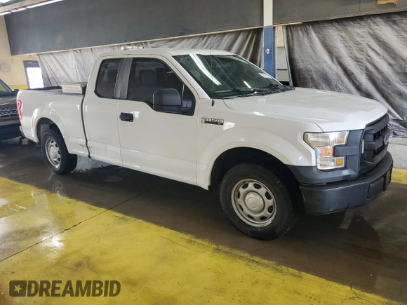 2016 Ford F-150 XL with VIN 1FTEX1C86GFD62236, listed as a Copart auction lot 62385555 with 127,568 mi miles and Clean title. Bid and sale history available at DreamBid. Image 4.