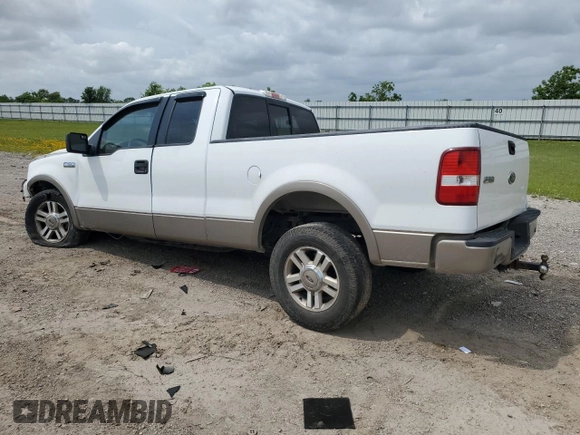 2005 Ford F-150 XLT with VIN 1FTPX12585NA85964, listed as a Copart auction lot 54928615 with 233,380 mi miles and Salvage title. Bid and sale history available at DreamBid. Image 2.