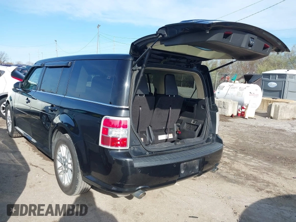 2013 Ford Flex SEL with VIN 2FMGK5C8XDBD19607, listed as a IAAI auction lot 41962211 with 212,654 mi miles. Bid and sale history available at carsss.com. Image 3.