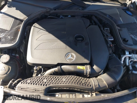 2019 Mercedes-Benz C 300 with VIN WDDWK8DB6KF856343, listed as a IAAI auction lot 41442466 with 20,520 mi miles and . Bid and sale history available at carsss.com. Image 10.