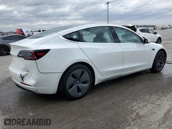 2018 Tesla Model 3 Long Range Battery with VIN 5YJ3E1EA9JF023379, listed as a Copart auction lot 47531895 with 87,613 mi miles and Salvage Title. Bid and sale history available at DreamBid. Image 3.