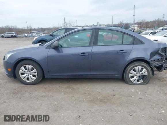 2014 Chevrolet Cruze LS with VIN 1G1PA5SG6E7400770, listed as a IAAI auction lot 41901926 with 104,167 mi miles and . Bid and sale history available at DreamBid. Image 14.