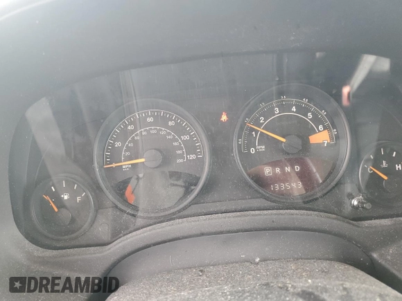 2016 Jeep Patriot Latitude with VIN 1C4NJRFB0GD586153, listed as a Copart auction lot 56490735 with 133,543 mi miles and Salvage title. Bid and sale history available at DreamBid. Image 9.