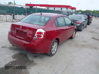 2007 Nissan Sentra 2.0 with VIN 3N1AB61E17L607262, listed as a IAAI auction lot 42191601 with 279,556 mi miles and . Bid and sale history available at DreamBid. Image 4.