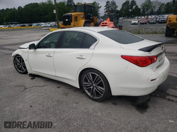 2017 Infiniti Q50 Sport z VIN JN1EV7AP0HM734043, wystawiony jako Copart lot #58812505 z przebiegiem 111 596 mil mil oraz Szkoda całkowita • Salvage title. Historia ofert i sprzedaży dostępna na DreamBid. Obrazek 2.