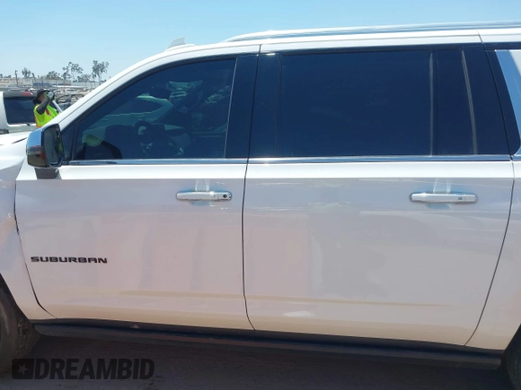 2023 Chevrolet Suburban Premier with VIN 1GNSKFKD6PR294748, listed as a IAAI auction lot 42402000 with 44,783 mi miles and . Bid and sale history available at DreamBid. Image 14.