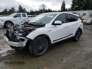 2022 Acura RDX PMC Edition with VIN 5J8TC2H84NL009804, listed as a Copart auction lot 44999475 with 41,465 mi miles and Salvage Title. Bid and sale history available at carsss.com. Image 1.