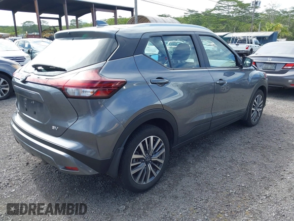 2024 Nissan Kicks SV with VIN 3N1CP5CV5RL504477, listed as a IAAI auction lot 41809238 with 13,414 mi miles and . Bid and sale history available at DreamBid. Image 4.