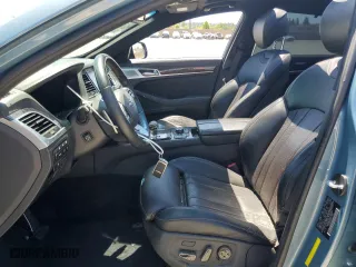 2018 Genesis G80 3.3T Sport with VIN KMHGN4JB8JU226624, listed as a Copart auction lot 66974224 with 67,392 mi miles and Salvage Title. Bid and sale history available at carsss.com. Image 7.