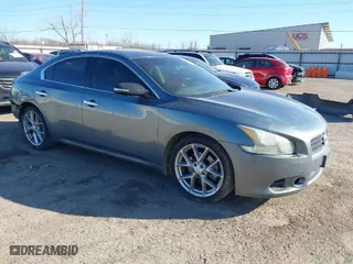 2011 Nissan Maxima 3.5 S with VIN 1N4AA5AP6BC853309, listed as a IAAI auction lot 41722232 with 166,973 mi miles. Bid and sale history available at carsss.com. Image 1.