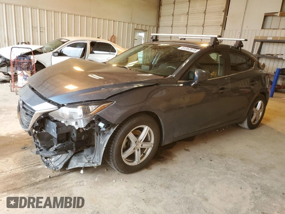 2016 Mazda 3 i Sport with VIN 3MZBM1K77GM318165, listed as a Copart auction lot 51353515 with 94,816 mi miles and Salvage Title. Bid and sale history available at DreamBid. Image 1.