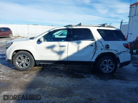 2015 GMC Acadia SLT with VIN 1GKKVRKD6FJ180333, listed as a IAAI auction lot 41344803 with 145,774 mi miles and . Bid and sale history available at DreamBid. Image 14.
